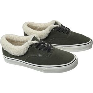 VANS Authentic Sherpa Suede Shoes - NIB Womens 10 / Mens 8.5 - #47669-CL1